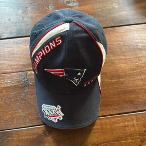 Reebok Super Bowl XXXVI 36 New England Patriots Champions Hat